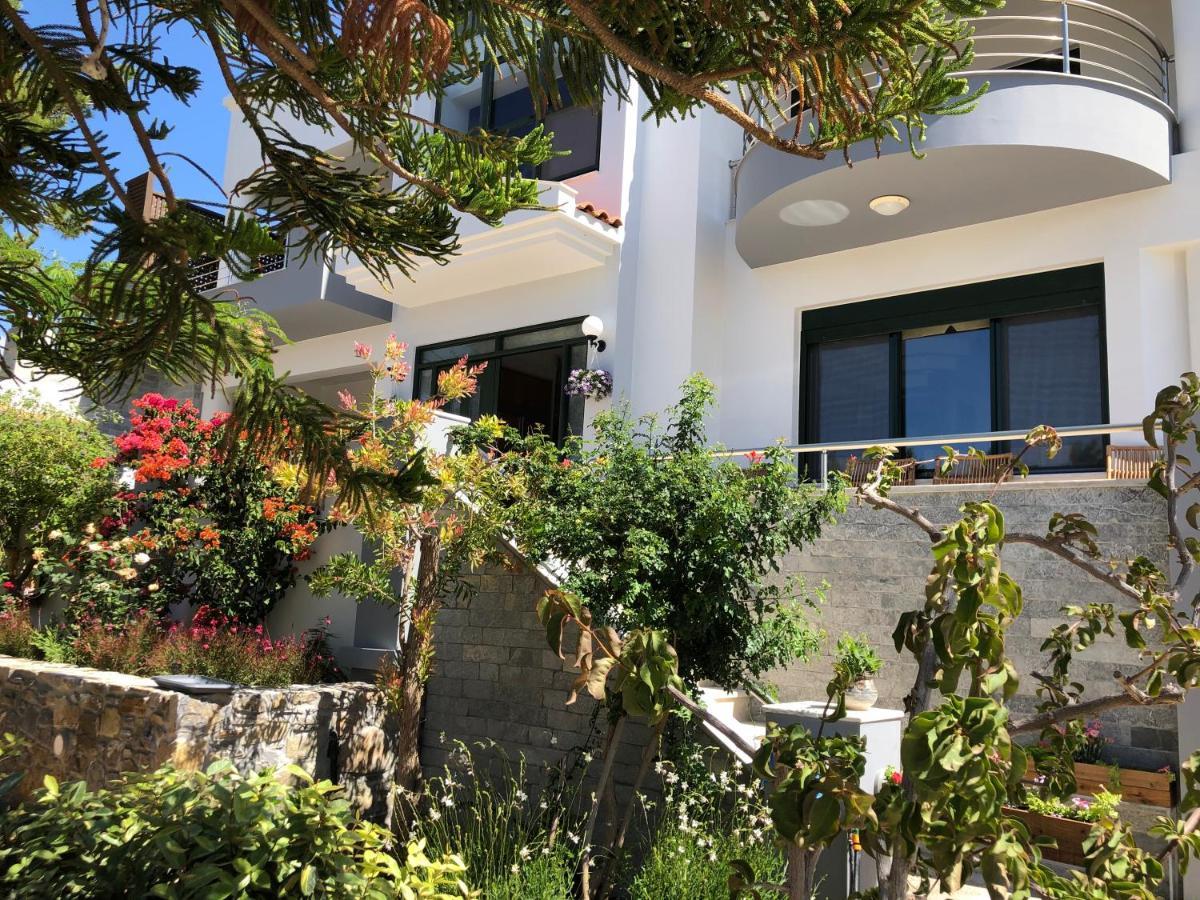 Paradisos Luxury Villas Next To Beach Koutsourás Eksteriør billede