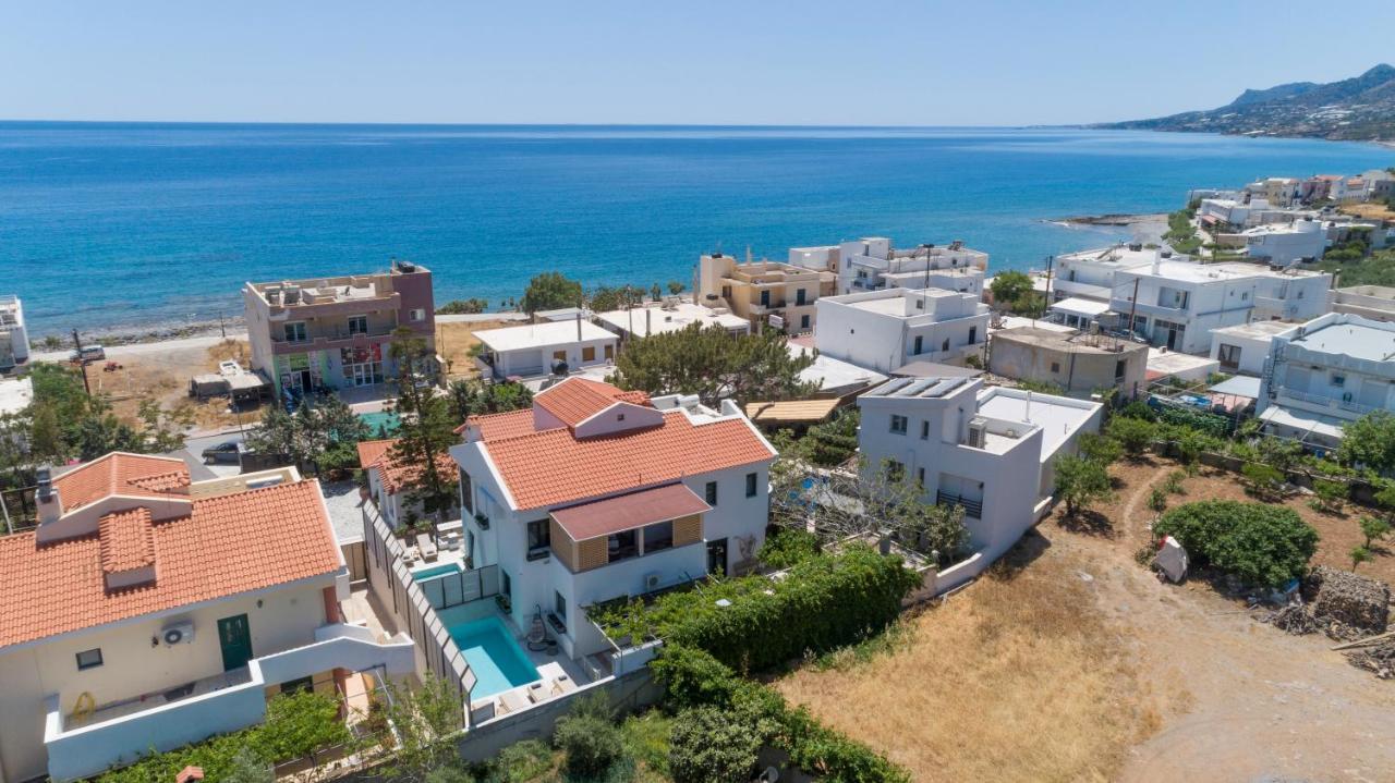 Paradisos Luxury Villas Next To Beach Koutsourás Eksteriør billede