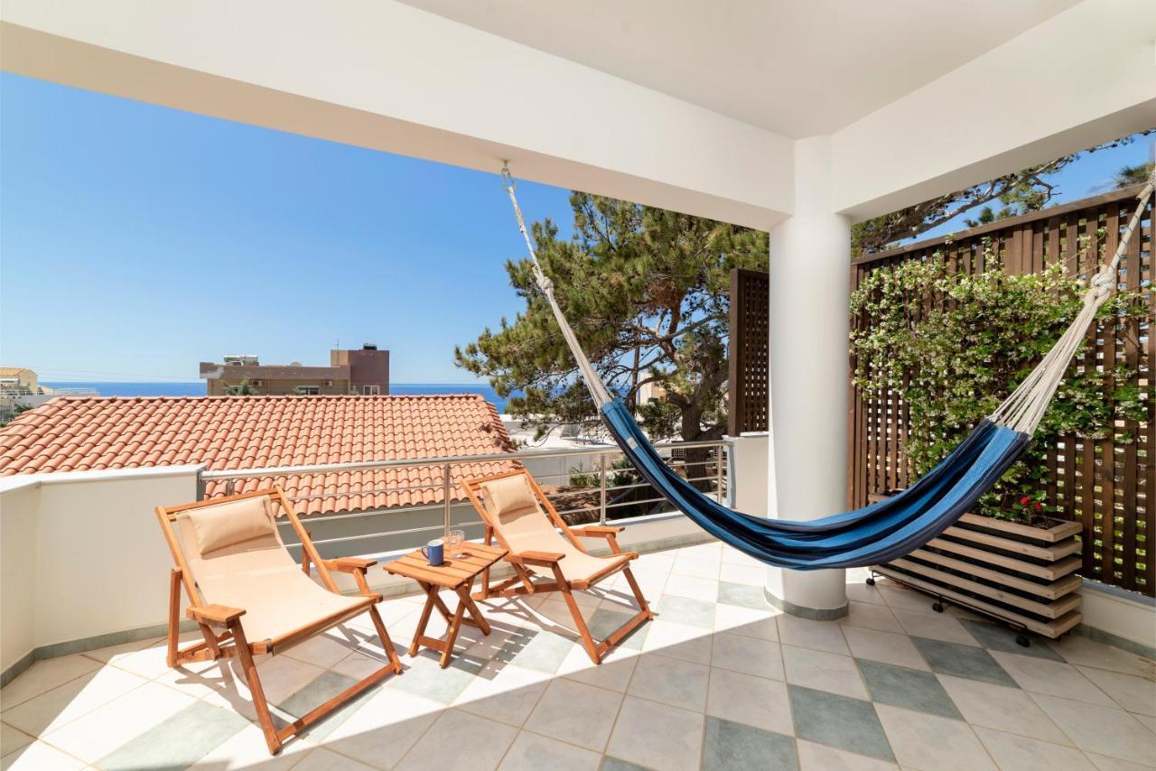 Paradisos Luxury Villas Next To Beach Koutsourás Eksteriør billede