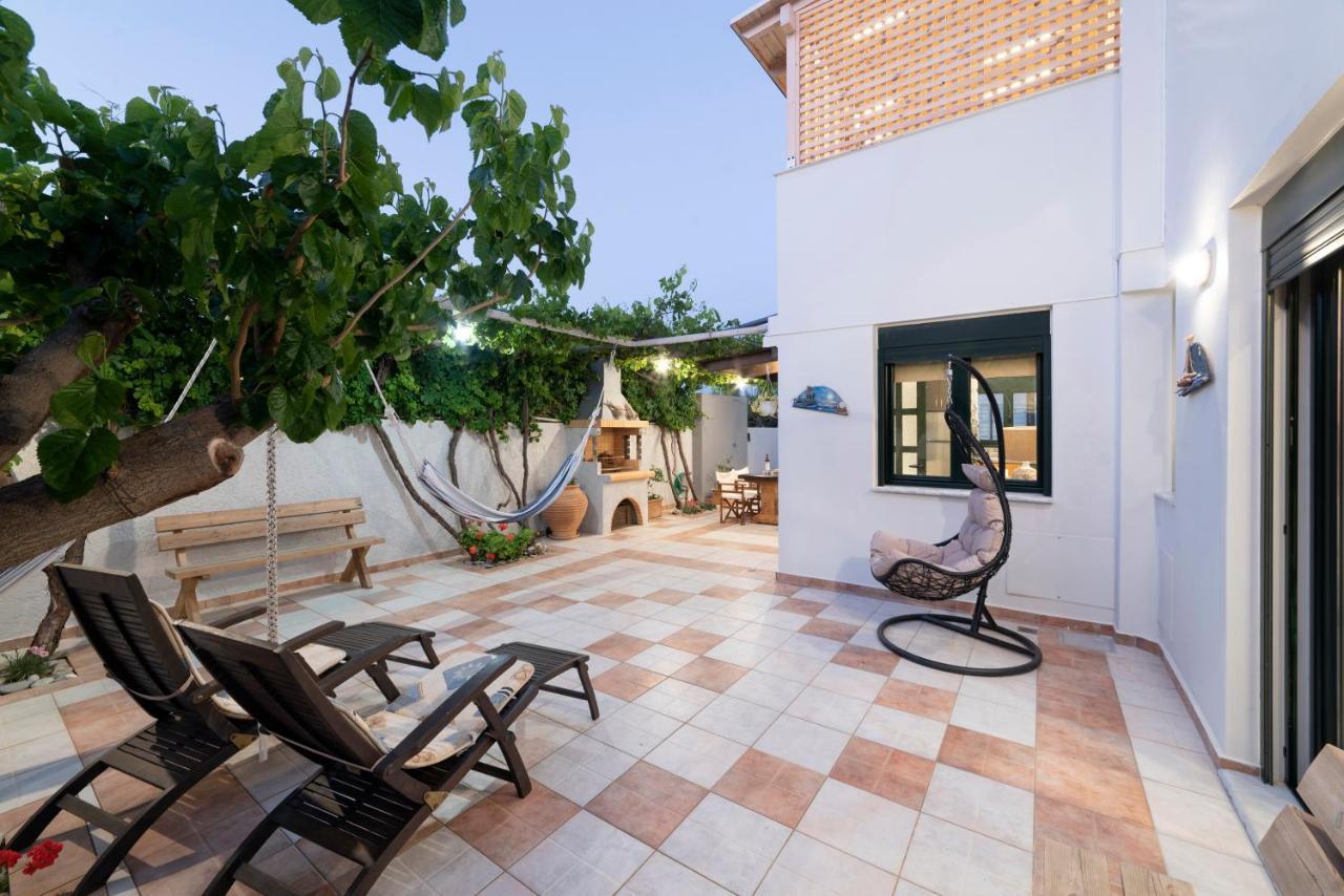 Paradisos Luxury Villas Next To Beach Koutsourás Eksteriør billede