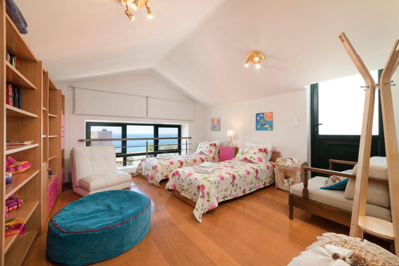 Paradisos Luxury Villas Next To Beach Koutsourás Eksteriør billede