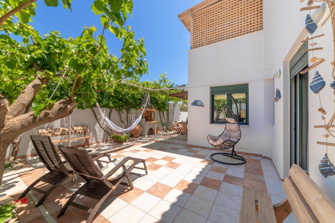 Paradisos Luxury Villas Next To Beach Koutsourás Eksteriør billede
