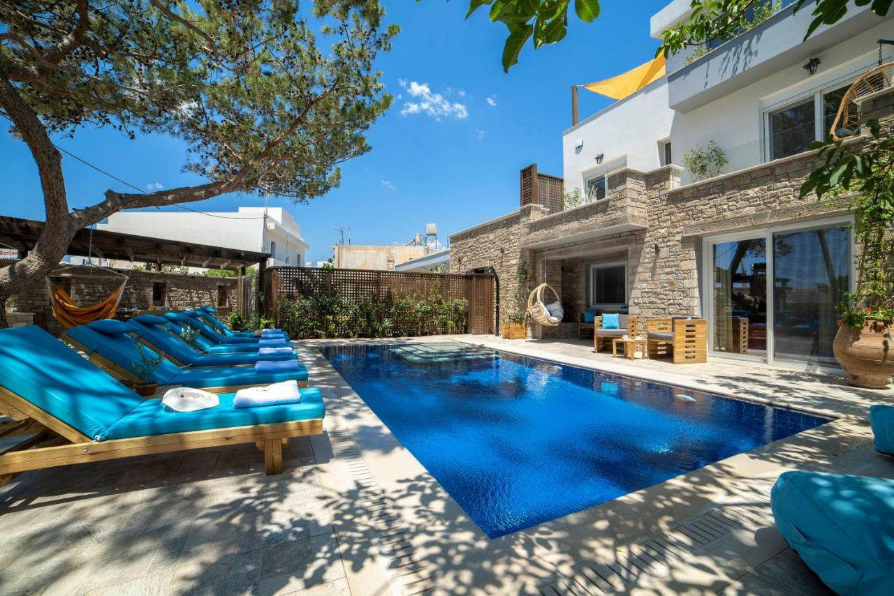 Paradisos Luxury Villas Next To Beach Koutsourás Eksteriør billede